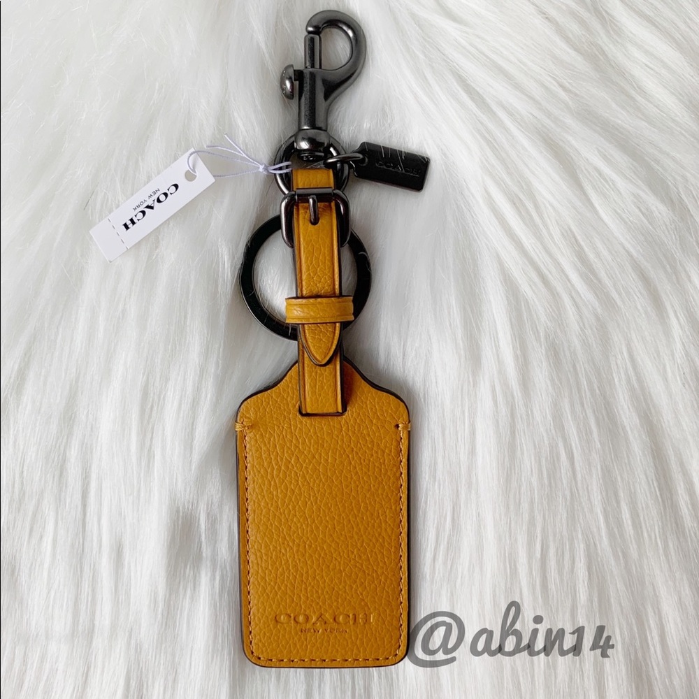 NWT Coach Luggage Tag